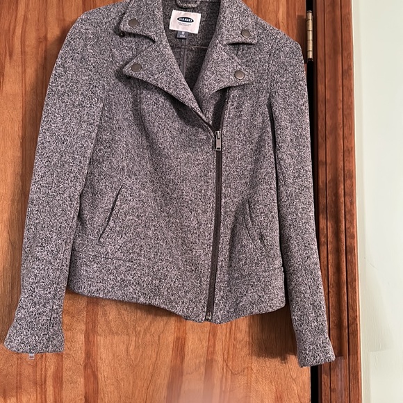 Old Navy XS petite gray jacket - Picture 2 of 7